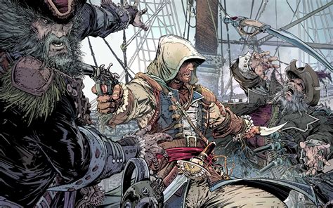 Edward Kenway In Hd A Pirates Duel From Assassins Creed Iv Black Flag