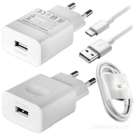 Huawei EU 2 PIN Quick Charge Charger Type C Cable Eoutlet Co Uk