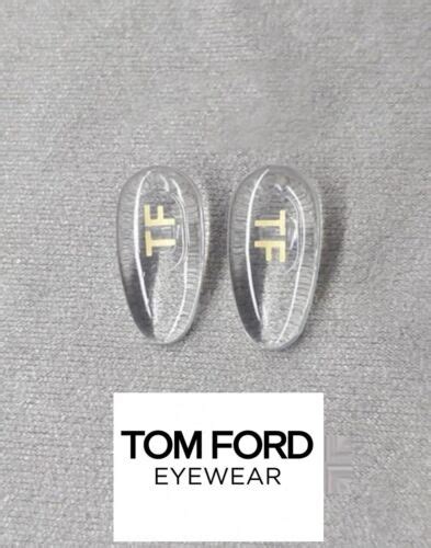 New Replacement High Quality Snap In Nose Pads For Tom Ford Eyewear Gold 1 Pr Ebay