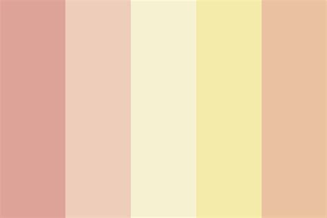 Princess Peach Color Palette