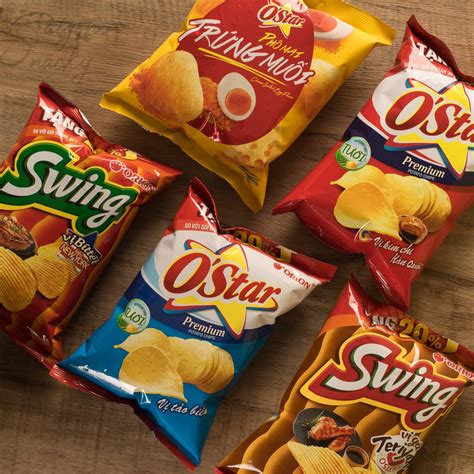 Bánh Snack Oishi - Orion nhiều loại đủ vị - Đặc sản bay