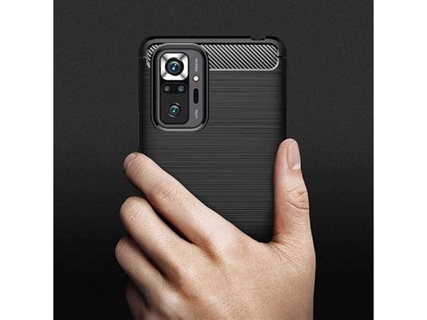 Xiaomi Redmi Note Pro Carbon Gummi H Lle Tpu Case Flexibel Schwarz