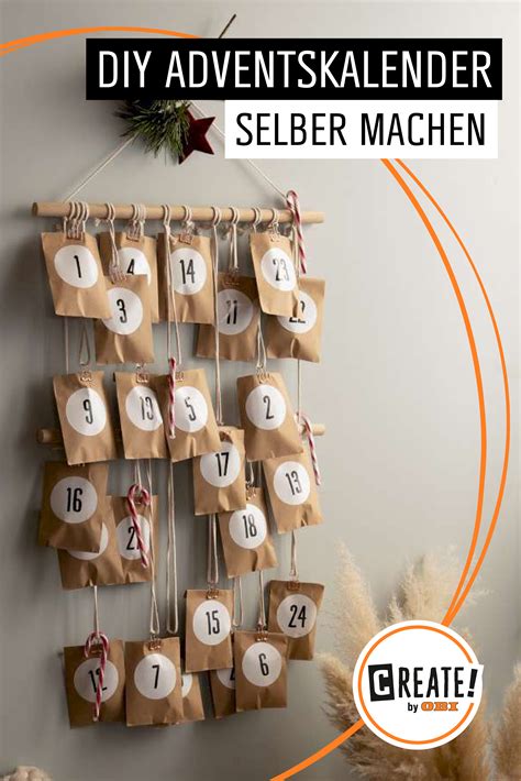 Adventskalender DIY Bastle Dir Deinen Individuellen Adventskalender