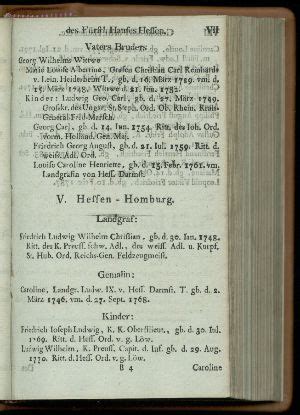 Landgräfl Hessen Casselischer Staats und Adress Kalender 1799