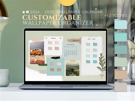 2024-2025 EDITABLE Organizer Wallpaper Calendar Greenerydesktop ...