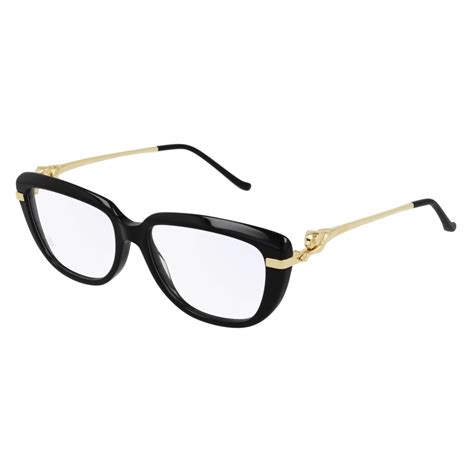 Cartier Optical Glasses Ct0282o Black Gold Cartier Eyewear Avvenice