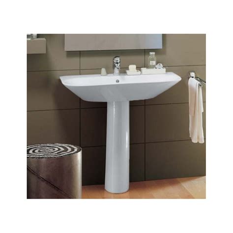 Tonic Basin Lavatory 60 Cm With Floor Pedestal IDEAL STANDARD