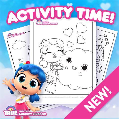 True And The Rainbow Kingdom Activities Activities Rainbow Mario