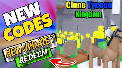 All Secret Clone Kingdom Tycoon Codes Codes For Clone Kingdom