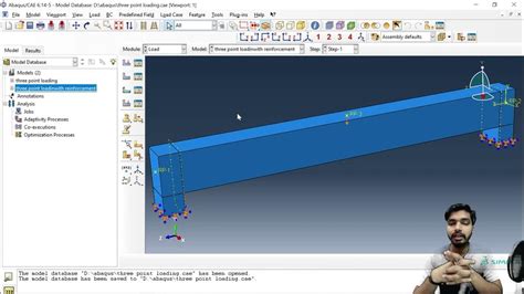 Creating Step Of Reinforced Concrete Beam In Abaqus Abaqus Basic Abaqus Tutorials Youtube