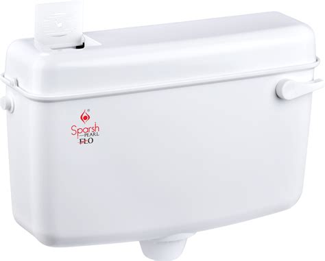 Sparsh Pearl White Flo Single Flushing Cistern With Air Freshener At Rs