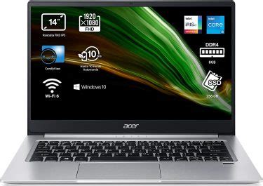 Acer Swift 3 SF314 59 50MZ Análisis del 14 con i5 1135G7