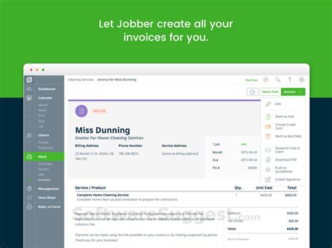 jobber reviews features pricing improve  business operations