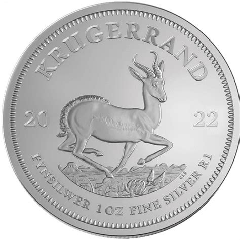 Buy South Africa Oz Silver Krugerrand Bu Monument Metals