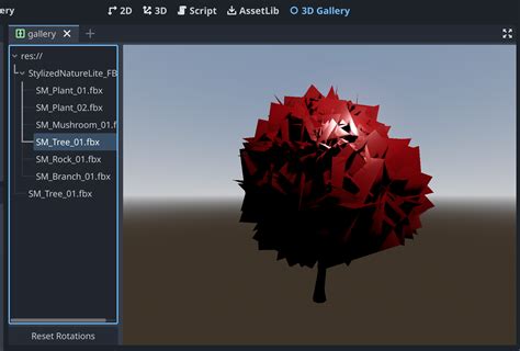 3d Gallery Godot Asset Library