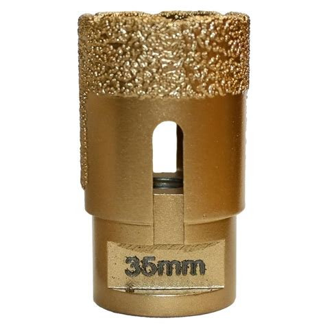 АЛМИР Сверло алмазное для камня и керамогранита D35 мм, M14