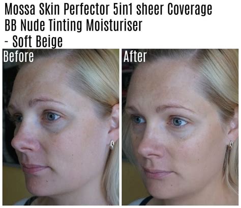 Mossa Skin Perfector Bb Nude Tinting Moisturiser Soft Beige