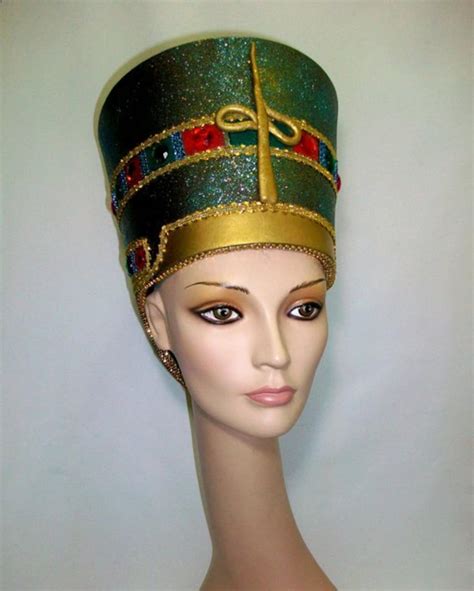 Nefertiti Headdress Egyptian Headdress Burning man Rave | Etsy