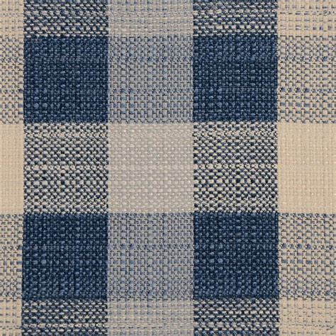 A Blue And White Checkered Fabric Texture