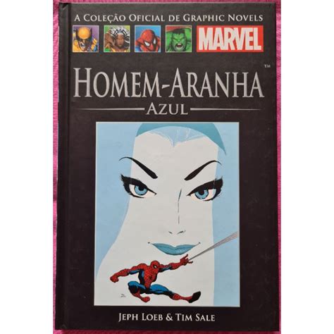 Homem Aranha Azul Editora Salvat A Coleção Oficial de Graphic Novels