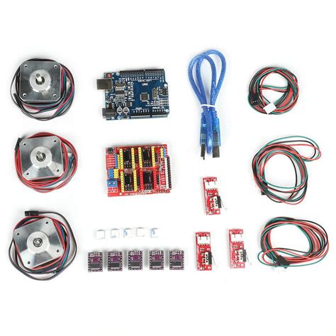 Greensen CNC Kit CNC shield + DRV8825 Stepper Motor Driver Endstop ...