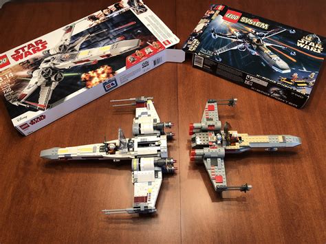 Comparing The First Lego X Wing With The Latest Set Rlego