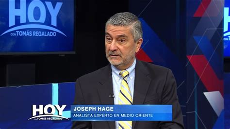 Hoy con Tomás Regalado 02 03 24 entrevista a Joseph Hage Analista