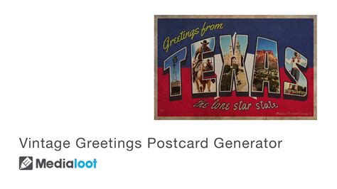 Greetings From Postcard Template | PDF Template