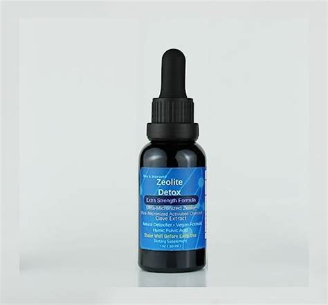 Earth Wellness Liquified Zeolite Fulvic And Humic Acid Immune Gut Support Liquid