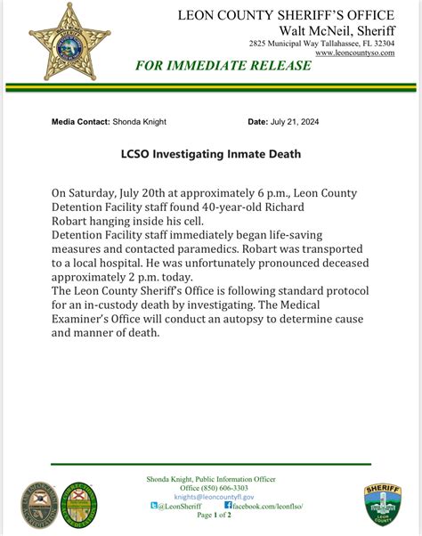 Home [leoncountyso.com]