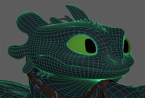 Toothless Model By U8bit Dragon Rhttyd