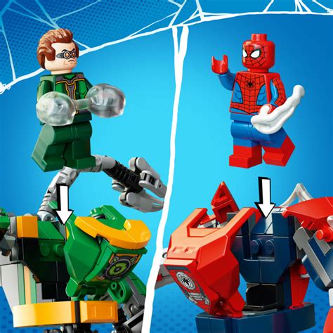 Конструктор Super Heroes (Супер Герои) 76198 Битва роботов: Человек ...