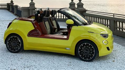 Castagna Milano Chops Fiat 500e Convertible To Create The Ultimate Lake ...