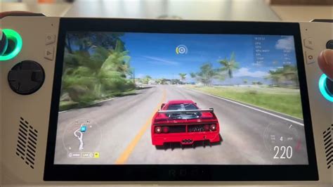 Forza Horizont 5 en ASUS ROG ALLY Rendimiento BRUTAL! - YouTube