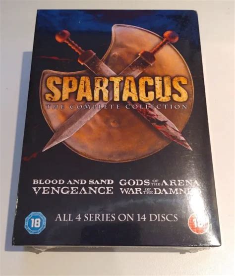 Spartacus The Complete Collection Dvd Box Set Brand New