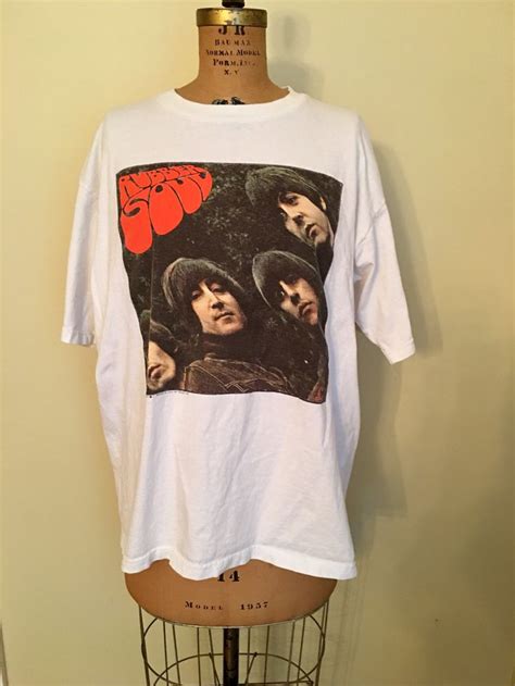 Vintage Beatles Rubber Soul T Shirt 1990 The Beatles T Shirt Etsy