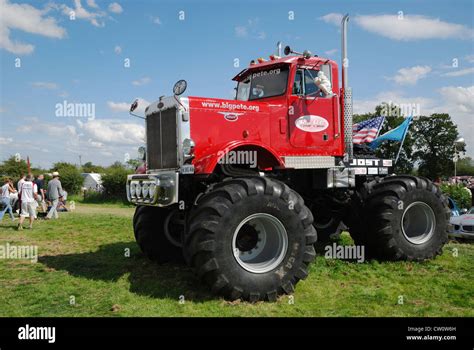 The Big Pete Monster Truck On Display At The Heckington Show