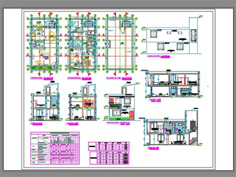 Casa unifamiliar em AutoCAD Baixar CAD Grátis 647 13 KB Bibliocad