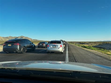 Wrong Way Driver Rollover Crash Closes Us Northbound North Of Las