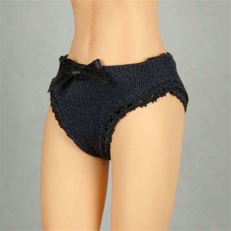 1 6 TBLeague Phicen Hot Toys Kumik NT Female Black Bottom Lace Panty Bow EBay