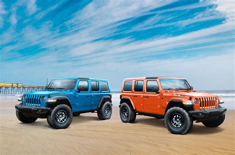 Jeep Wrangler High Tide y Jeep Beach, la playa ahora -Conduciendo.com