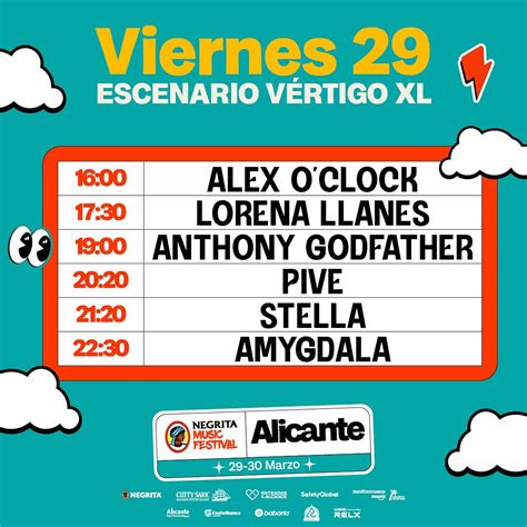 Negrita Music Festival Alicante 2024 Cartel Entradas Horarios Y Hoteles