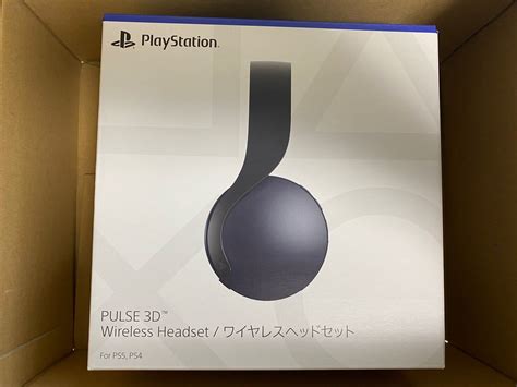 新品未開封 PULSE 3D ワイヤレスヘッドセット ミッドナイト ブラック PS5 PS4 CFI ZWH1J01PayPayフリマ