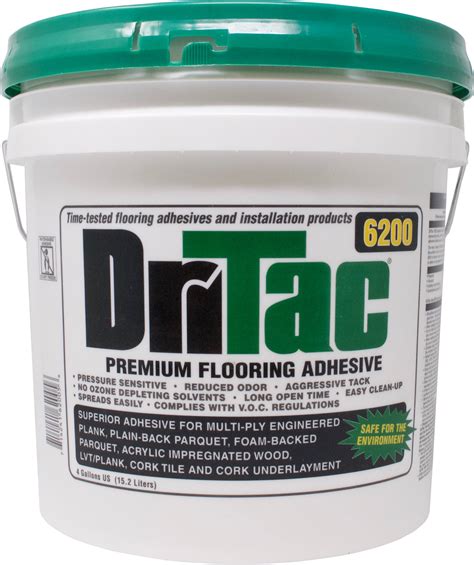 DriTac 6200 Premium Pressure Sensitive Wood Flooring Adhesive
