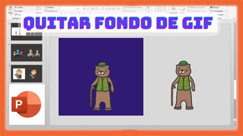 Cómo Quitarle el Fondo a un en POWERPOINT YouTube