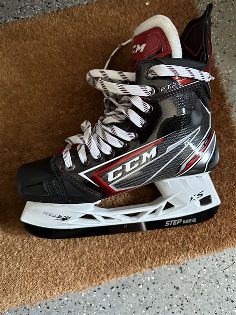 New Ccm Extra Wide Width Size Jetspeed Ft Hockey Skates Sidelineswap