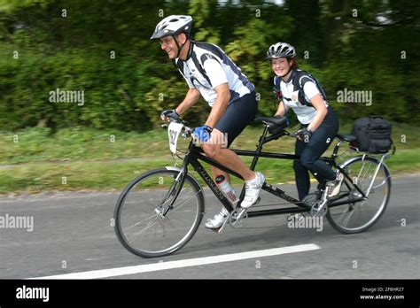 Tandem Cycling In Southern England Hi Res Stock Photography And Images