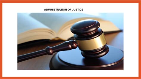 Administration Of Justice Youtube