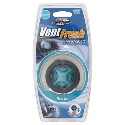 Auto Expressions Vent Fresh Scented Oil New Car Air Freshener Shop