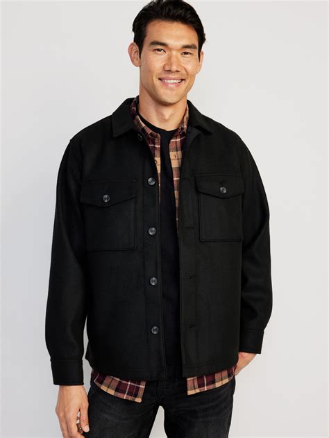 Soft Brushed Shacket For Men Old Navy